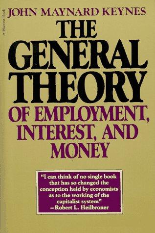 The General Theory of Employment, Interest and Money cover