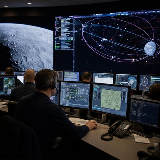The Moon Needs Traffic Rules
